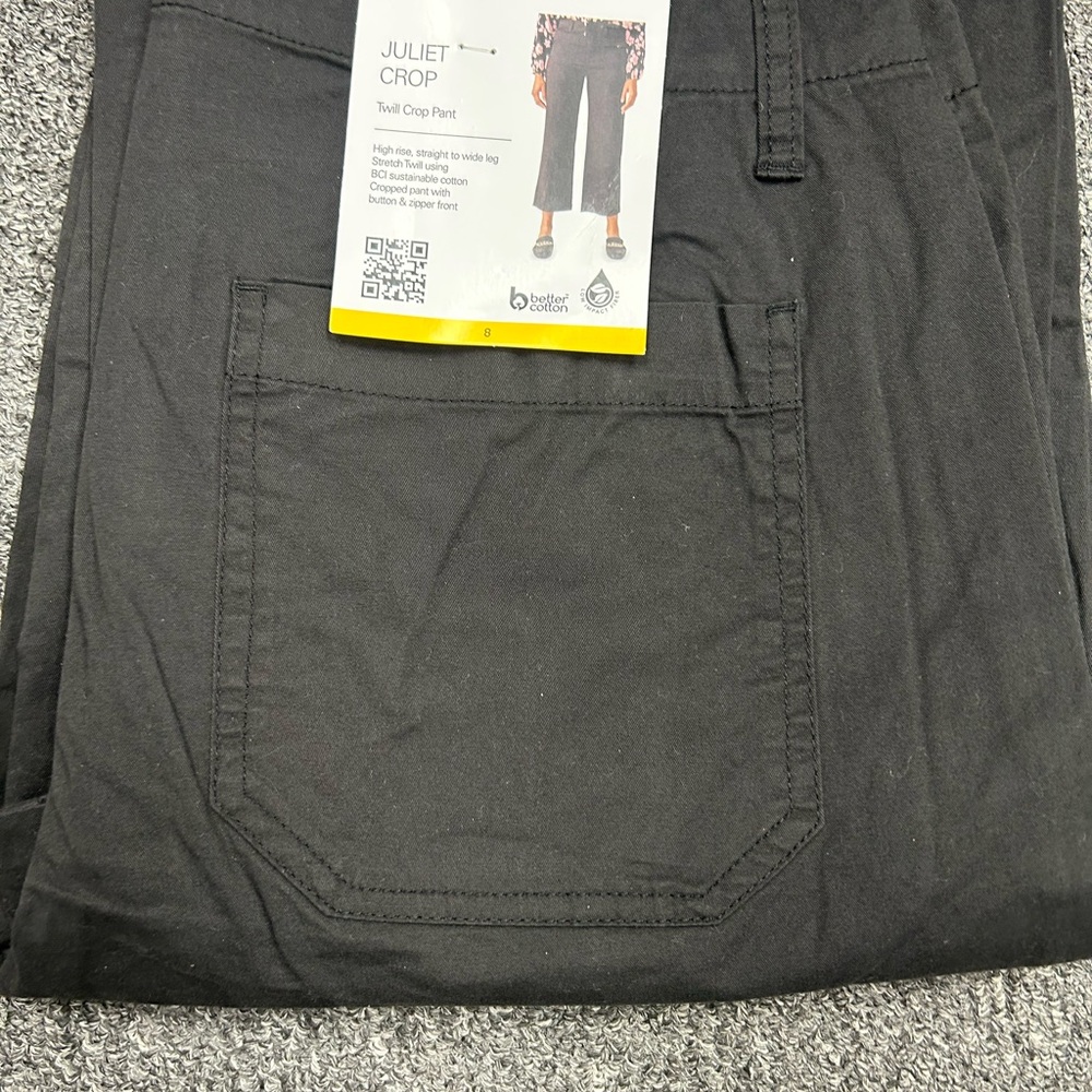 Social Standard Black Juliet Crop Pants - Picture 4 of 4